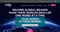 Desktop Screenshot of codexglobal.net